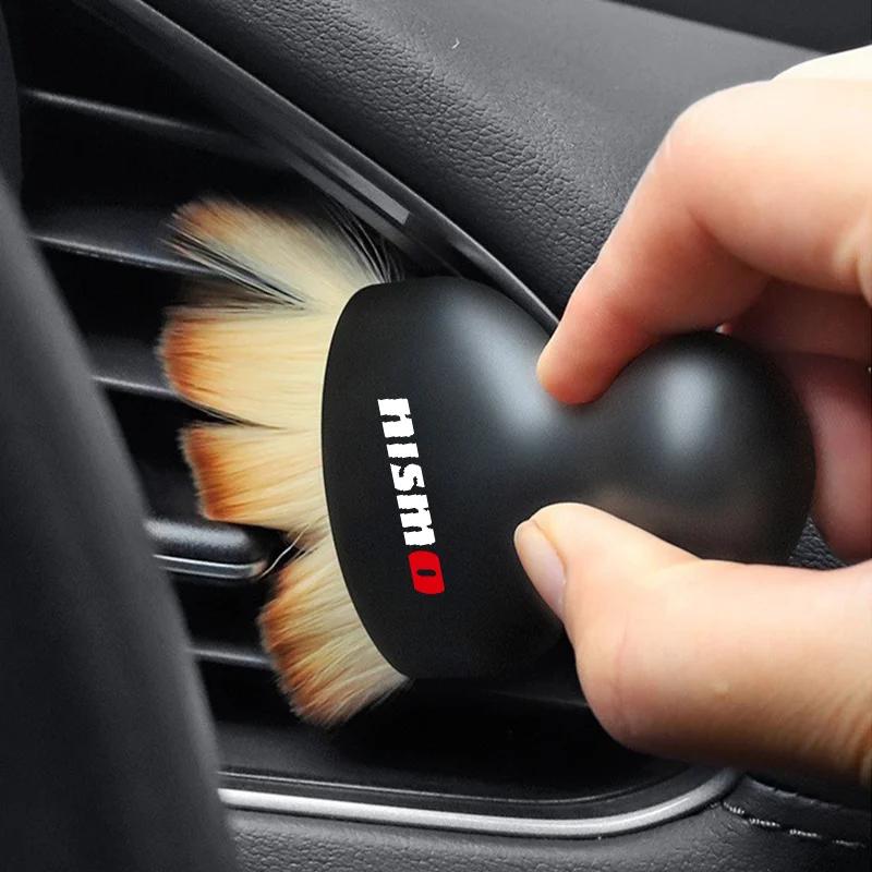 AQS3 Automotive Interior Cleaning Soft Brush Dust Removal Cleaning Tool For New Nissan Juke Serena Versa Micra 350Z 370Z Armada Kicks