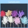 Plastic Floral Botanical Artificial Flowers For Wedding Decoration Home
