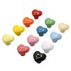 Colorful Heart-Shaped Ceramic Drawer Handle
