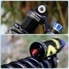 EVOSID Mountain Bicycle Rear Shock Absorber 550lbs Oil Spring Suspension MTB Bike Rear Shock 190/210/230mm Soft Tail Motor Shock