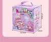 Children's Makeup Toy Set: Nail Polish, Lipstick, and Girl's Cosmetics Box - Perfect Birthday Gift