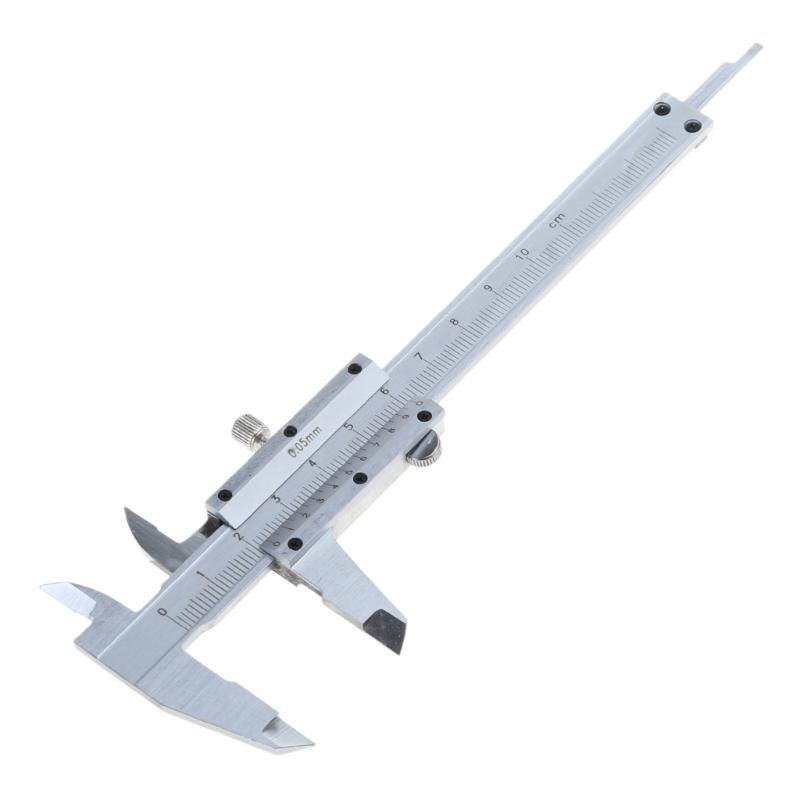 Vernier Caliper for Depth Thickness Measurements 0-150mm/0-6in Measuring Instruments Tools Woodworking Ruler Micrometer