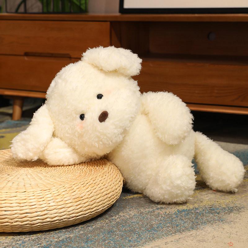 Cute Plush Puppy Sleeping Pillow Doll - Healing Toy for Girls