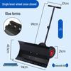 Wheeled Snow Pusher Shovel