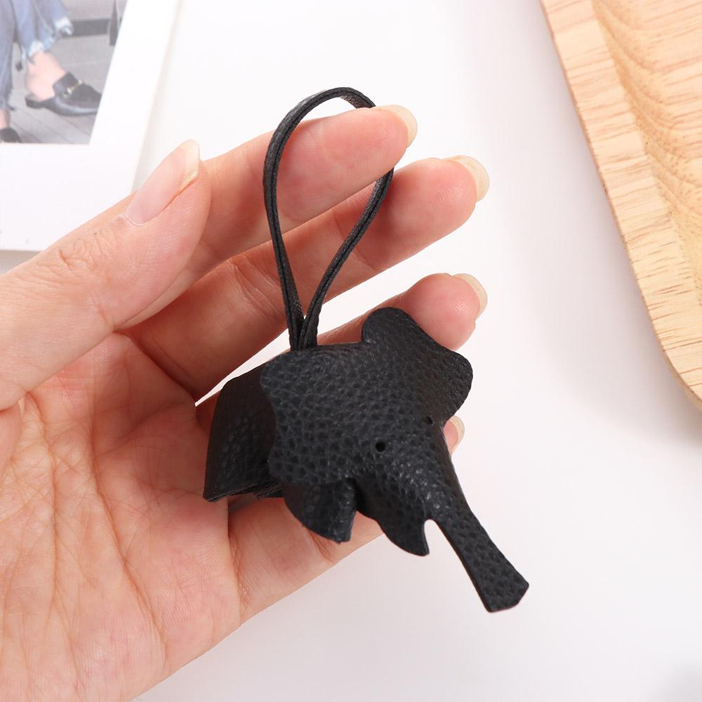 Cute Elephant Keychain Pendant Soft Car Key Chain Accessories  Bag Hanging Accessories
