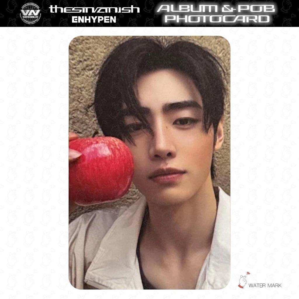 PRZEDSPRZEDAŻ ENHYPEN THE SIN VANISH ALBUM Karta ze zdjęciem Japonia POB LOSOWANIE SZCZĘŚCIA OFICJALNY FORBIDDEN AFTERLIGHT STORM FUGITIVES