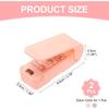 2Pcs Portable Mini Sealing Machine,Handheld Food Heat Vacuum Sealers Magnetic Mini Bag Sealer for Plastic Bags Snacks Storage