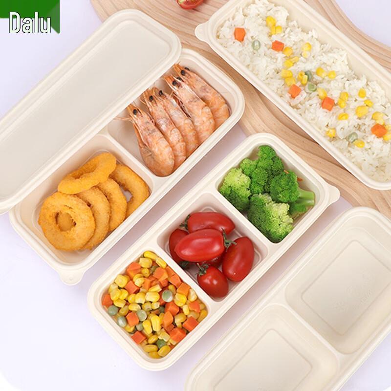 Degradable Corn Starch Meal Prep Containers