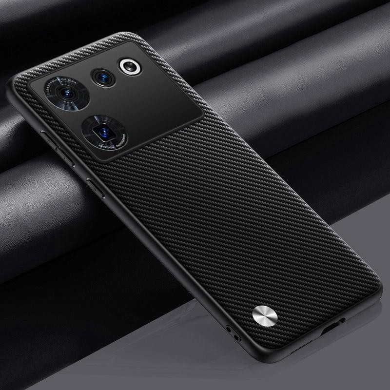 

Роскошный чехол из искусственной кожи для Nubia Z50 Ultra 5G, задняя крышка, силиконовый противоударный чехол для телефона с полной защитой для ZTE Nubia Z50 Ultra For Nubia Z50 Ultra матовый черный