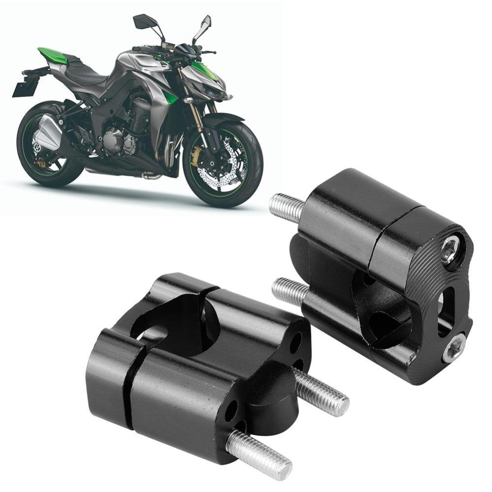 2pcs 22mm 28mm 1-1/8in 7/8in Motorcycle Handlebar Mount Clamps  For Pit Bikes