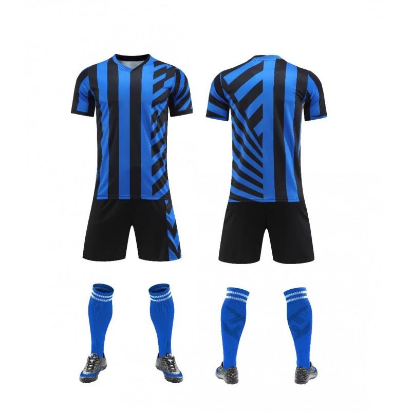 Custom Printed Soccer Training Jersey Set Men Women Kids Sportswear Football Club Team Uniform
