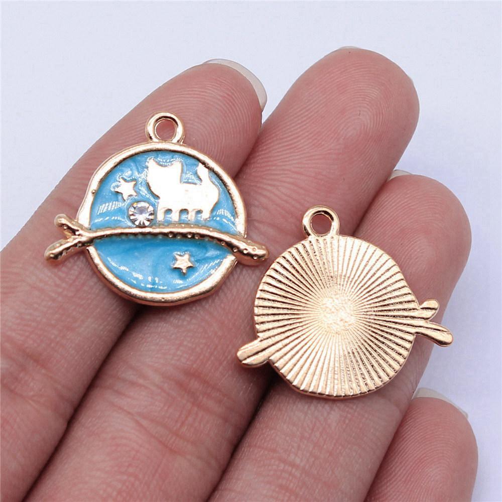 Anhänger Niedliche Katze Anhänger Kinder Schmuck Materialien QC037