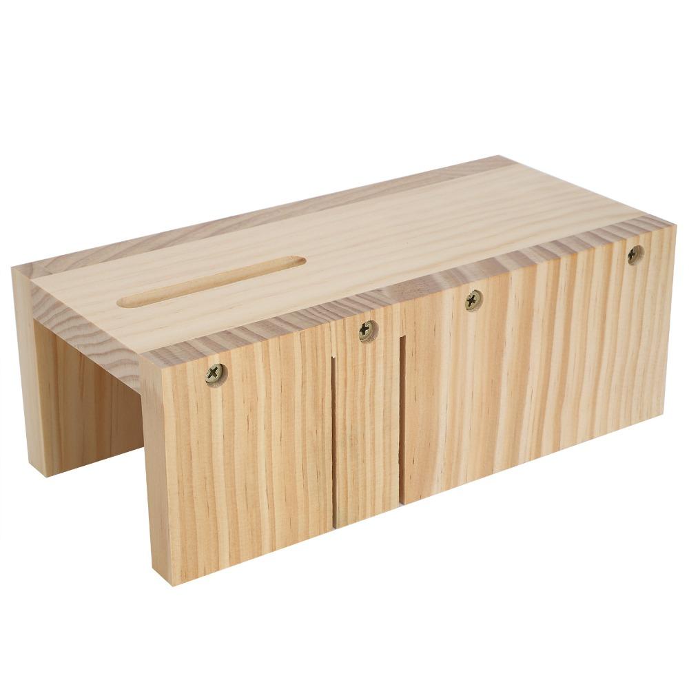 Tagliere per Sapone Colore Legno con Segni di Scala Affettatrice per Sapone Scatola Regolabile per Taglio Sapone Fai da Te per la Produzione di Sapone