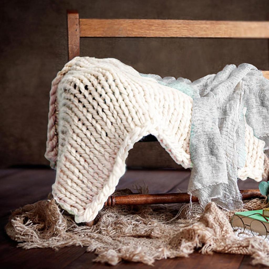 Dickes Chenille-Garn Stärke 7 Plüsch Jumbo-Garn Acryl Dickes Garn Voluminöses Garn für Mütze Häkeln Bett Armstricken Überwurf