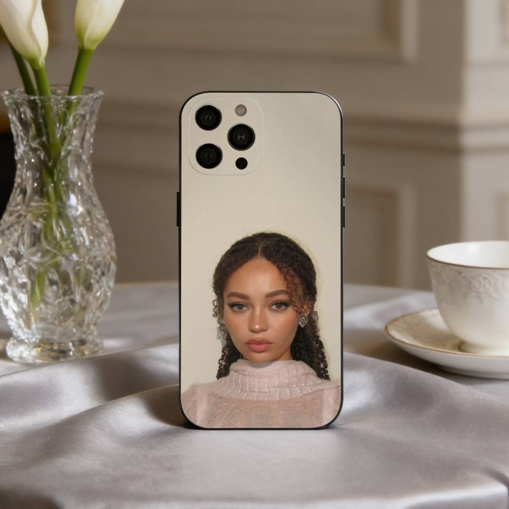 

Edgy N-Nico P-Parke Actress Phone Case For iPhone 17pro, 16,15,14,13,12,11 X XR Plus,Others Soft Black Cover iPhoneXSMAX