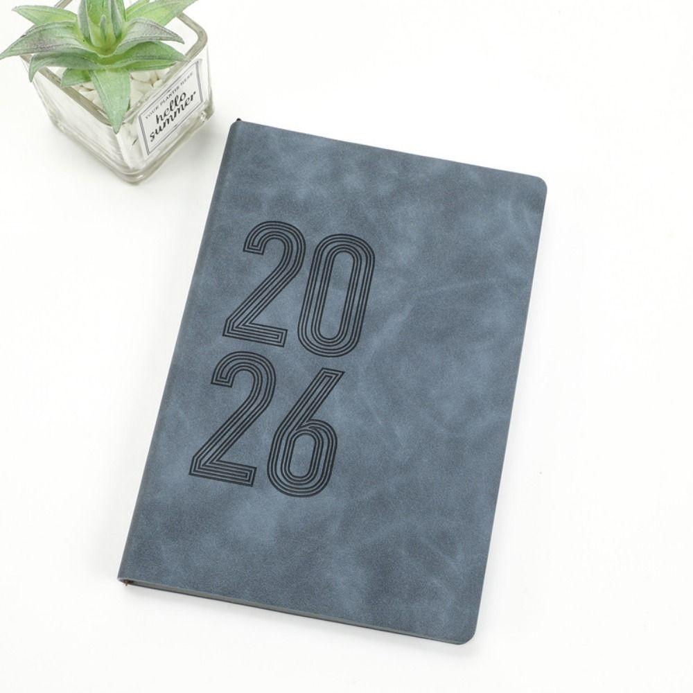 English Version 365 Days Efficiency Notebook 2026 Daily Plan Yearbook  Student Diary