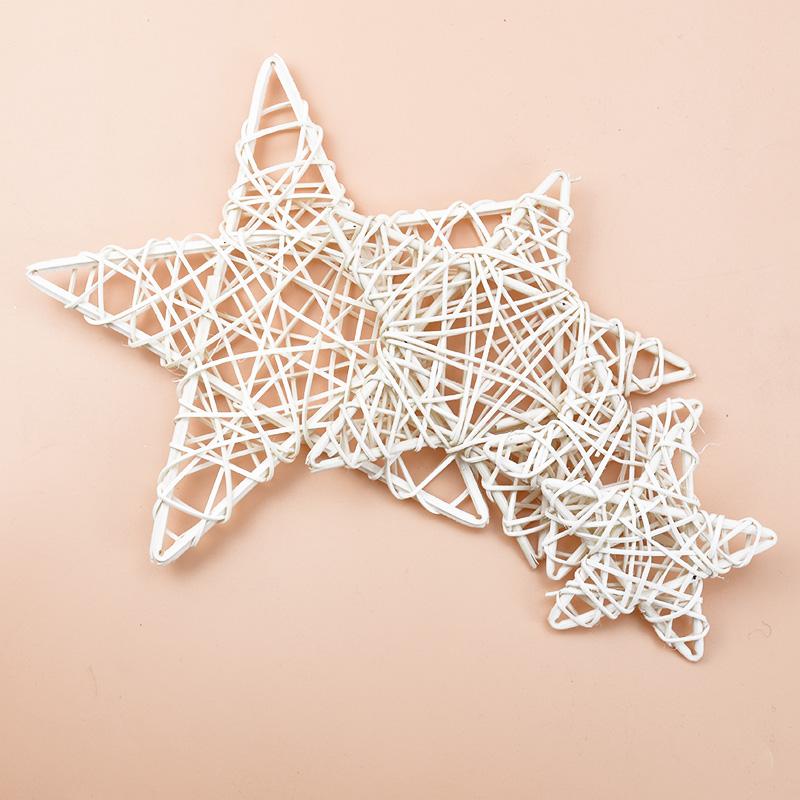 10/15/20CM Tree Root Vine Festival Star Wreath Christmas Home Decoration Accessories Wedding Background Diy Artificial Plants