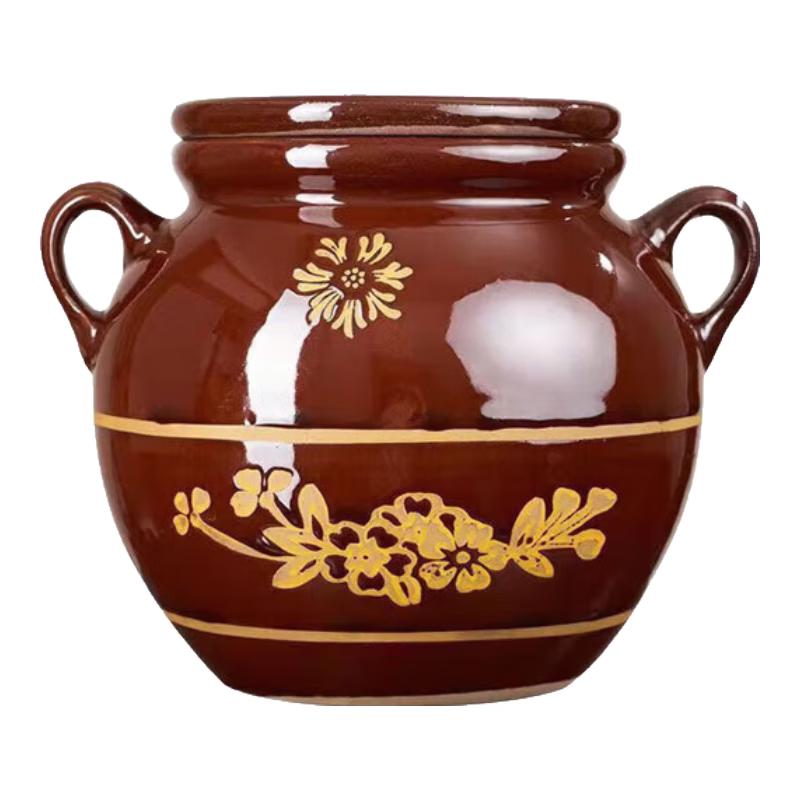 JingQingFu Ceramic Kitchen Oil Storage Jar