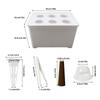 Plant Trays For Seedlings Adjustable Humidity Cover Propagator Gardening Tools Germination Tray For Parterre Hotel Apartment