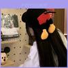 Boné de Baseball com Bumbum do Mickey Mouse em Algodão Respirável Para Uso Casual