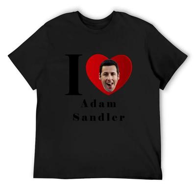 I Heart Adam Sandler T-Shirt Vintage Graphic Tee Graphic T Shirts Anime Croswit Shirt Man Oversized T Shirts for Men