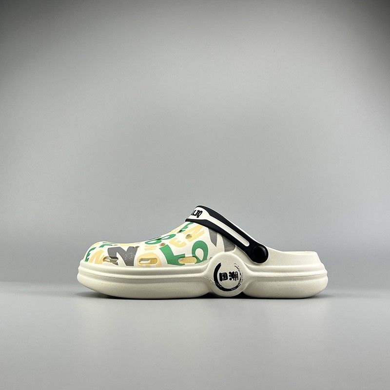 

Экспорт Летние модные китайские дырчатые туфли унисекс для малышей Beige White 35-36 (Female)