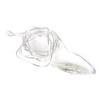 3M Eu Plug Extender Transparent Wire For Christmas Led String Light Garden Decor