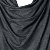 Men Autumn Shirt Vintage Long Sleeves Solid Color Asymmetrical Cardigan Warm Shawl Collar Medieval Breathable Men Autumn Tops for Daily Wear