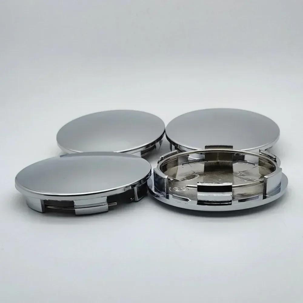 4pcs ABS 68mm Car Wheel Center Caps for Hyundai Toyota Subaru Bagde Logo Car Stickers Rim Hubcaps Cover Cars Styling Accessories