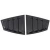 For Subaru WRX STi 2015- Car Rear Louver Window Side Shutter Cover Trim Sticker Vent Scoop ABS Carbon Fiber Accessories ABS