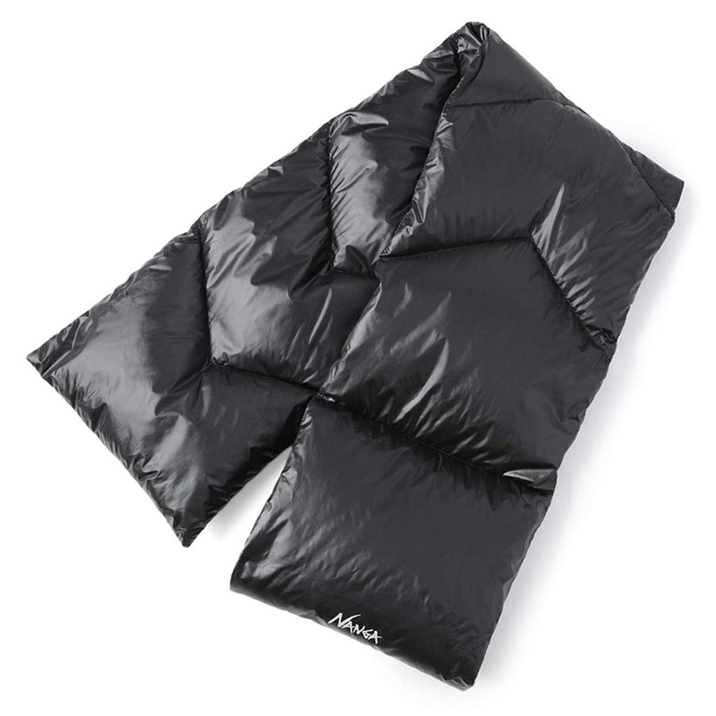 NANGA Portable Light Down Muffler (Unisex) NA22433C30, Navy, One Size Fits All, Trekking Accessory