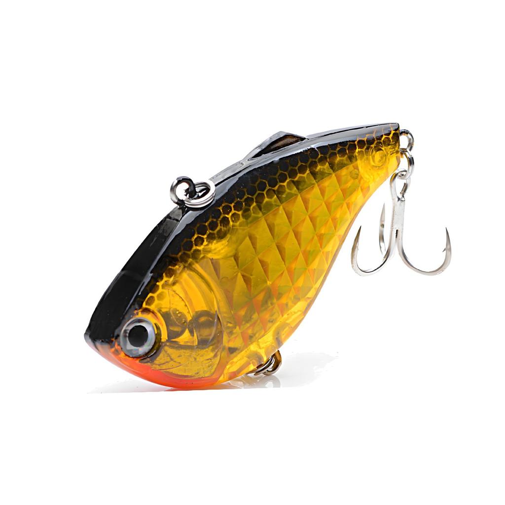 Künstlicher Hart-Rassel-Vibrations-Bass-Sink-Kurbel-Wobbler 6CM 15.3G VIB Angeln Lipless Crankbait