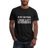in-My-Defense I Was Left Unsupervised T-Shirt for Women Men Tee Unisex Adult Shirt