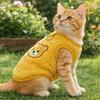 Warme Katze Ärmellose Weste Cartoon Hund Fleece Mantel Mode Welpen Jacke Wintersaison