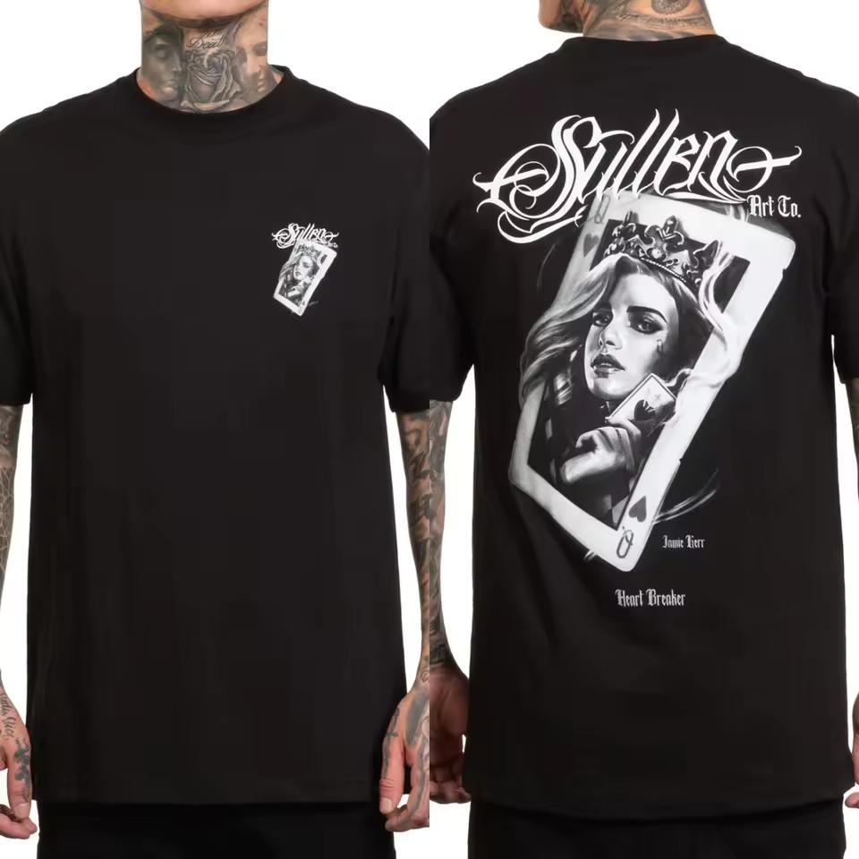 Retro Sullen Clothing Graphic Cotton T-shirt Unisex Summer Short Sleeve Fashion Brand Tee Luxury Casual Vintage Tees