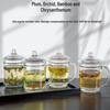 Large-Capacity, High-Temperature Resistant Glass Teacup with Handle and Lid for Men