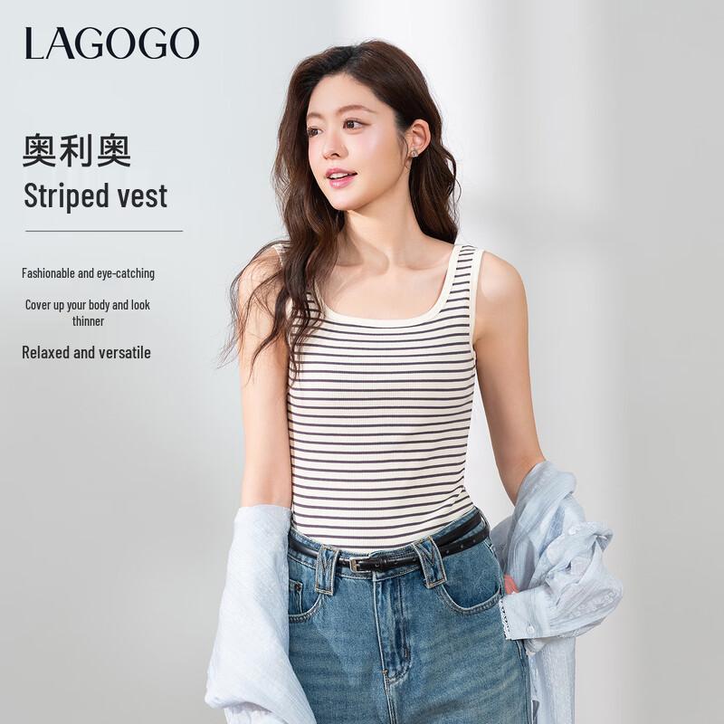 LAGOGO Women s Slim-Fit Camisole Top L