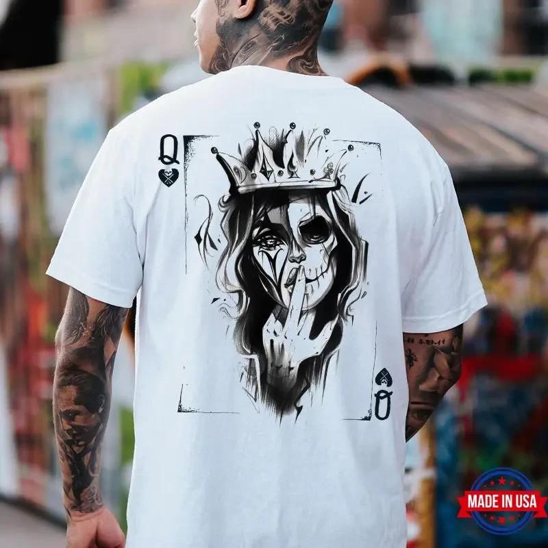 Crow Of Time Print Men s Unisex T-Shirt XL