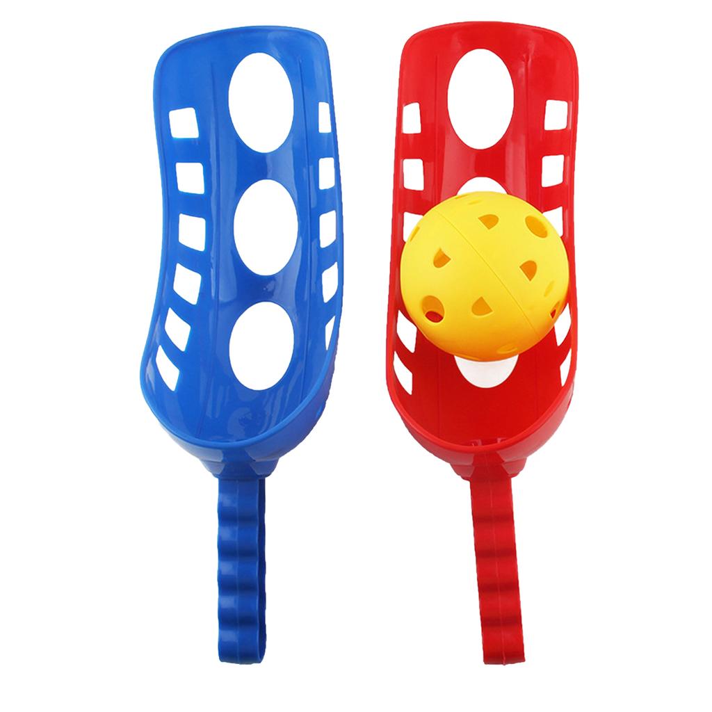 Kids Throw and Grab Toy Game Racket Sensory Toy for Outdoor Fun Game Children's Educational Sports Throwing Toy