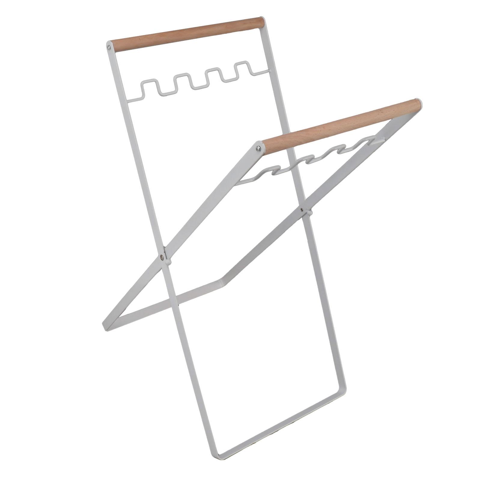 

Iron Trash Bag Holder Outdoor Leaf Bag Stand Foldable Trash Stand Holder for Camping