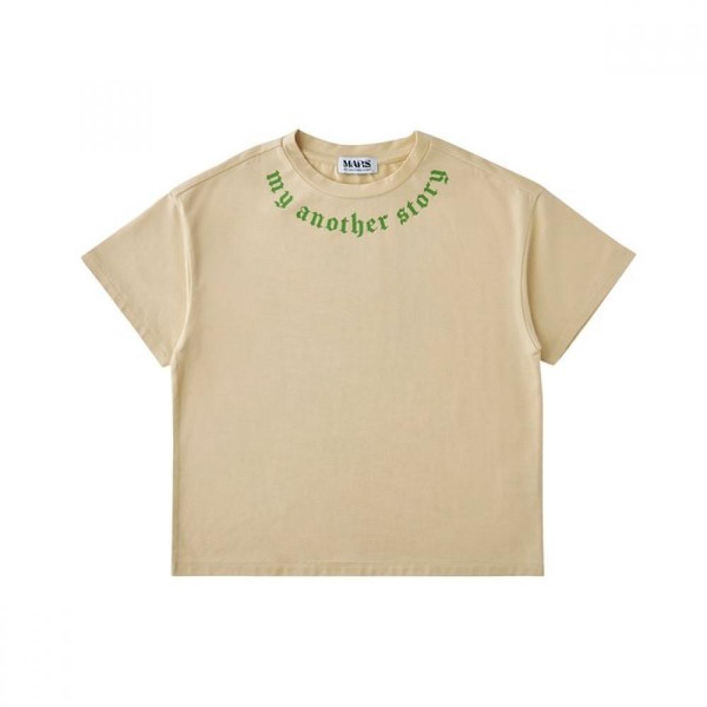 

LiTTle Ground Mas Graphic Modal Single T shirT 7631g 332 03 YELLOW/120
