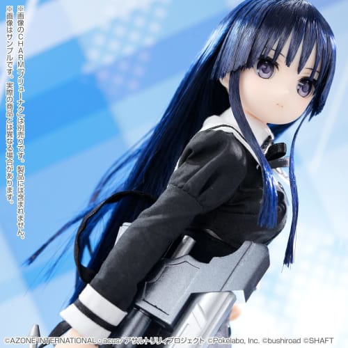 Azone International Pureneemo Character Series No. 145 Assault Lily Last Bullet Shirai Yumeyu 1/6 Scale Soft Vinyl Head Figure Collector's Scale Doll