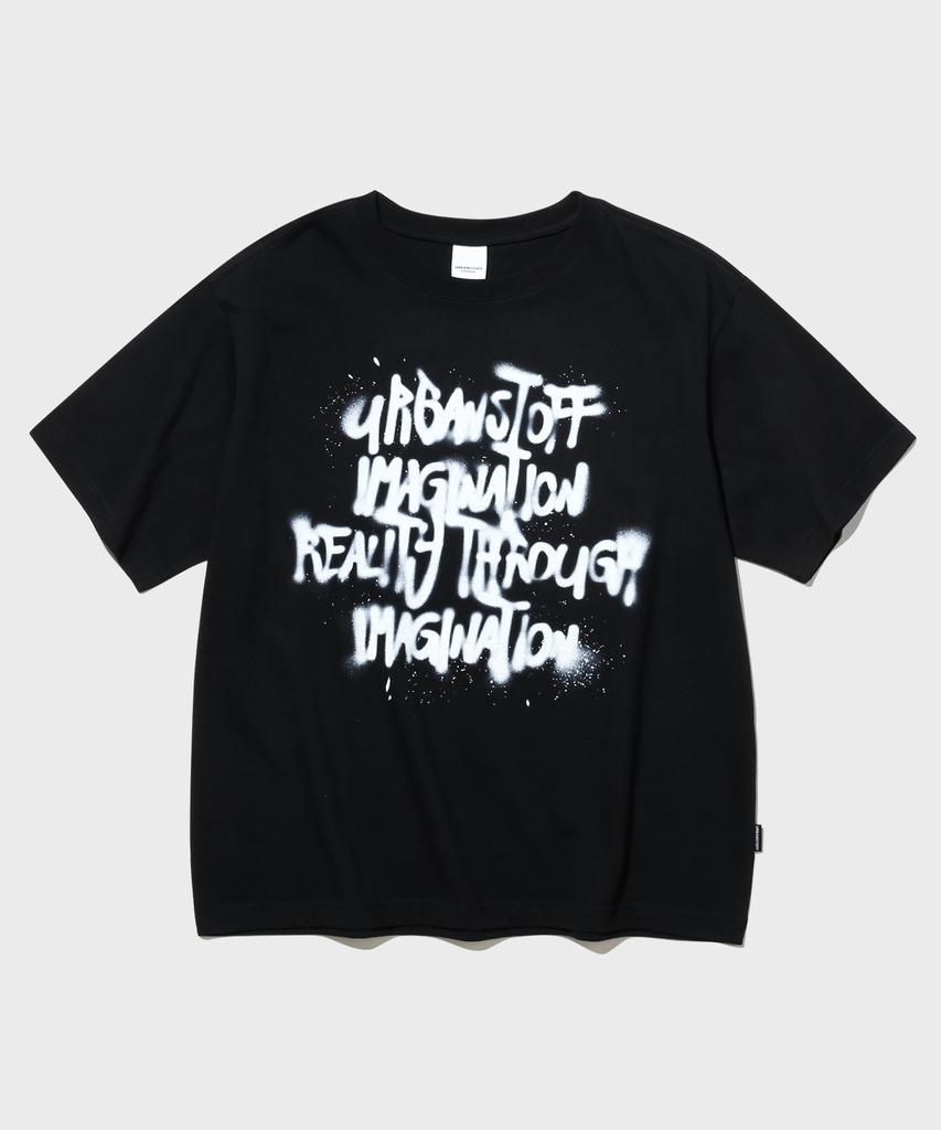 URBANSTOFF Scrubble Paint Tee (Black)