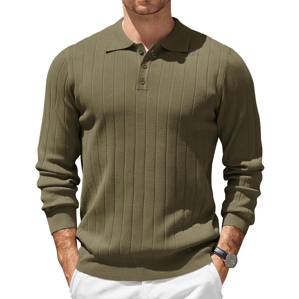 Mens   Shirts Classic Long Sleeve Buttons Fitness Workout T-Shirts Casual Fall Gym Muscle Fit Sports Tops