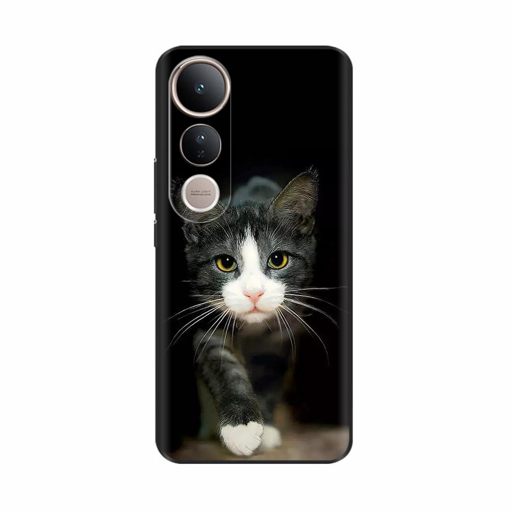 Fundas For Vivo V50 Lite 5G Popular Flowers Cartoon Soft Silicone Phone Back Cover For Vivo V50 V50 Lite 5G 4G Shell Casing Capa