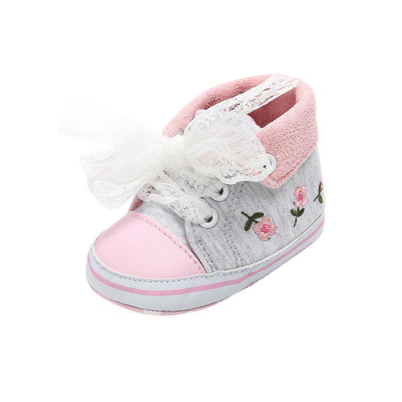 baby girl high top walking shoes