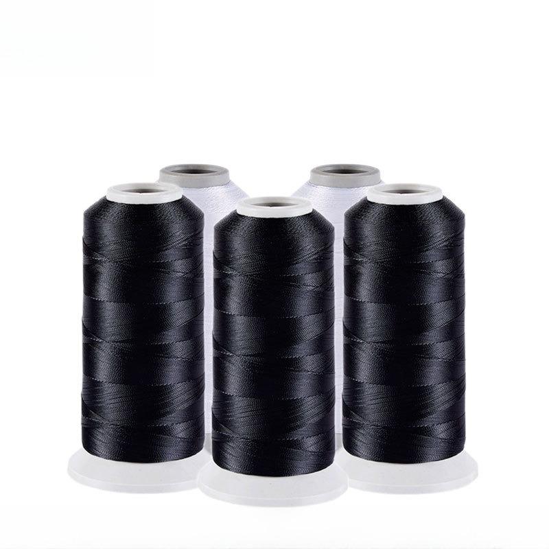DIY80 #black and white nylon elastic fireproof thread, thread factory, sewing thread, sewing thread elastic thread