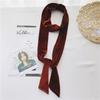 Classic Velvet Material Velvet Belt Solid Color Narrow Ribbon Scarf Long Hair Band Outfit Decoration
