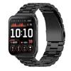 Three‑Beads Stainless‑Steel Watch‑Band Strap, Adjustable Metal Wrist‑Bracelet Accessory For Garmin Venu X1 Smart Watch