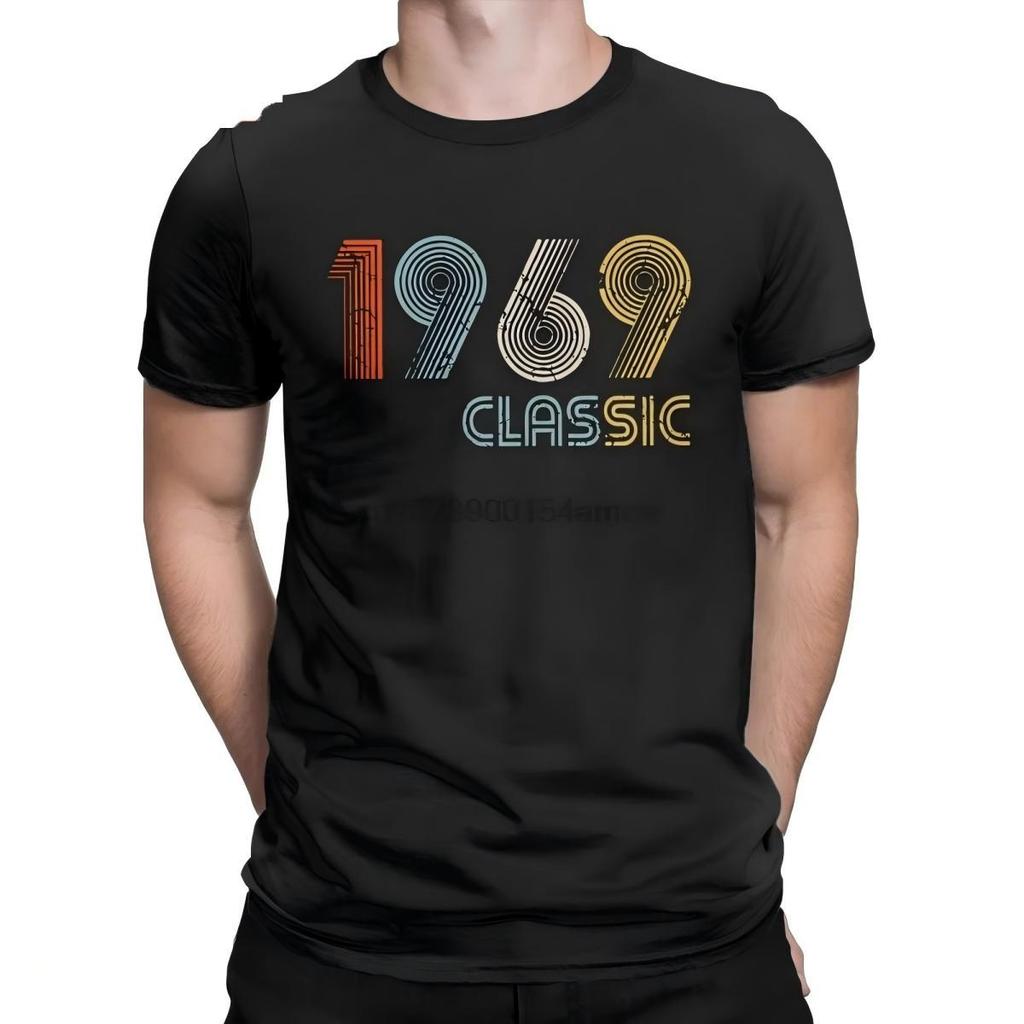 Retro 1969 Classic Birth Year Vintage Spiral Line T-Shirt